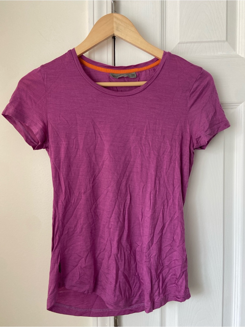 Icebreaker cool ite Merino woolblend short sleeve top size extra small